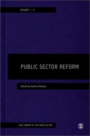 Public Sector Reform de Andrew Massey