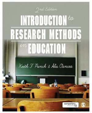 Introduction to Research Methods in Education de Keith F Punch