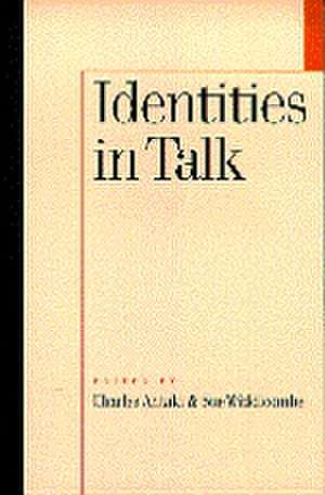 Identities in Talk de Charles Antaki