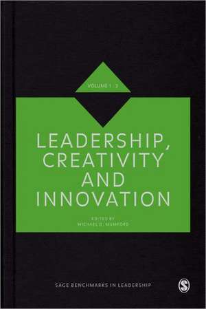 Leadership, Creativity and Innovation de Michael D Mumford