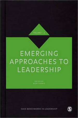 Emerging Approaches to Leadership de Boas Shamir