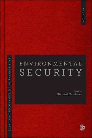 Environmental Security de Richard A. Matthew