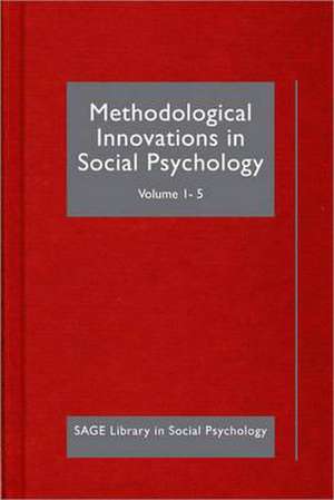 Methodological Innovations in Social Psychology de Harry T. Reis