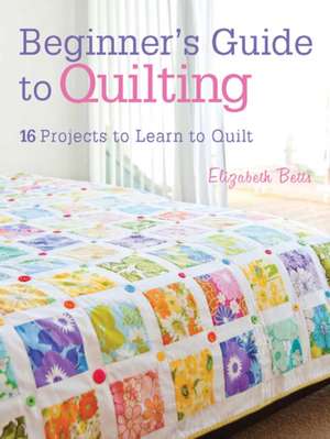 Beginner's Guide to Quilting de Elizabeth Betts