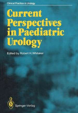 Current Perspectives in Paediatric Urology de Robert H. Whitaker