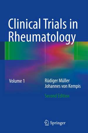 Clinical Trials in Rheumatology de Ruediger Mueller