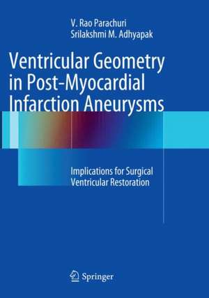 Ventricular Geometry in Post-Myocardial Infarction Aneurysms: Implications for Surgical Ventricular Restoration de Srilakshmi Adhyapak