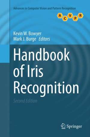 Handbook of Iris Recognition de Kevin W. Bowyer