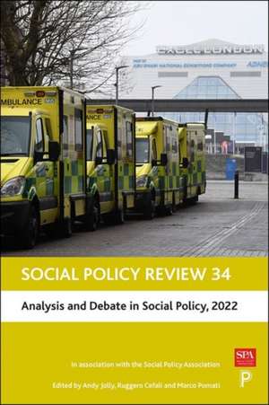 Social Policy Review 34 – Analysis and Debate in S ocial Policy, 2022 de A Jolly