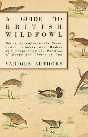 A Guide to British Wildfowl - Descriptions of the Ducks, Geese, Swans, Plovers and Waders with Chapters on the Question of Range and Choice of Gun de Various