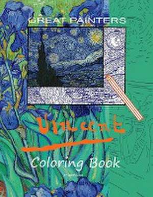 Great Painters Vincent Coloring Book de Jacek Lasa