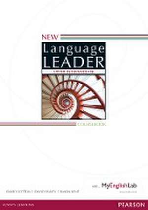 New Language Leader Upper Intermediate Coursebook with MyEnglishLab Pack de David Cotton