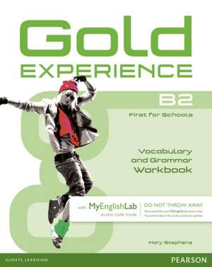 Gold Experience B2 MyEnglishLab & Workbook Benelux Pack de Mary Stephens