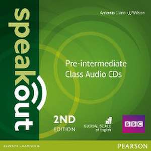 Speakout Pre-Intermediate 2nd Edition Class CDs (3) de Antonia Clare