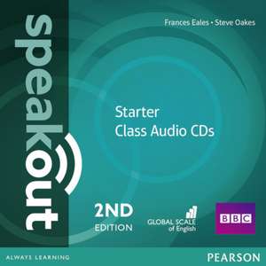 Speakout Starter 2nd Edition Class CDs (2) de Frances Eales