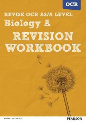 Pearson REVISE OCR AS/A Level Biology Revision Workbook - 2025 and 2026 exams de Colin Pearson