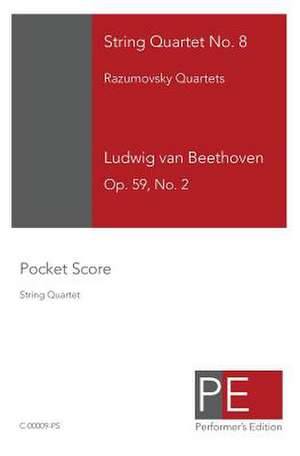 String Quartet No. 8 de Ludwig Van Beethoven