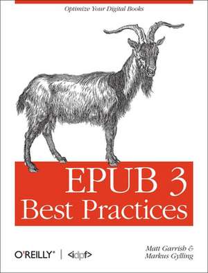 EPUB 3 Best Practices de Matt Garrish