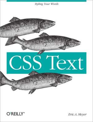 CSS Text de Eric A. Meyer