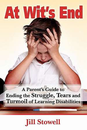 At Wit's End: A Parent's Guide to Ending the Struggle, Tears and Turmoil of Learning Disabilities de Jill Stowell