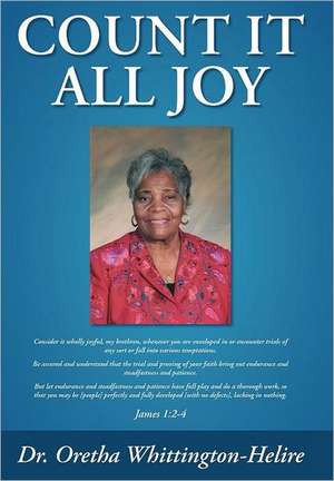 Count It All Joy de Oretha Whittington-Helire