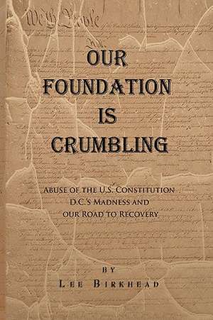 Birkhead, L: Our Foundation Is Crumbling de Lee Birkhead