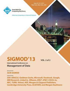 Sigmod 13 International Conference on Management of Data V2 de Sigmod 13 Conference Committee