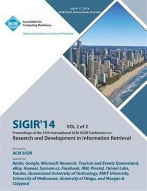 Sigir 14 V2 37th Annual ACM Sigir Conference on Information Retrieval de Sigir 14 Conference Committee