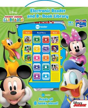 Mickey Mouse Clubhouse Electronic Reader and 8-Book Library de Pi Kids