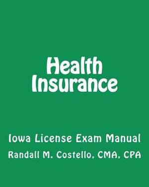 Health Insurance de Cma Cpa Randall M. Costello