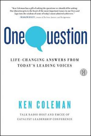 One Question de Ken Coleman