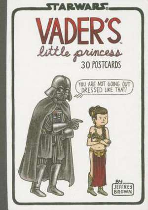 Vader's Little Princess 30 Postcards de Jeffrey Brown