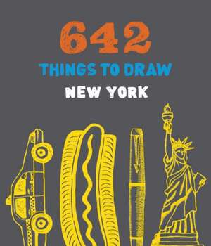 642 Things to Draw: New York (Pocket-Size) de Chronicle Books