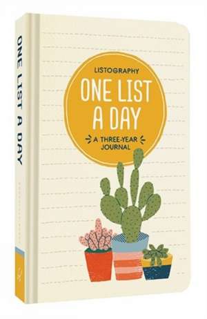 Listography: One List a Day de Lisa Nola