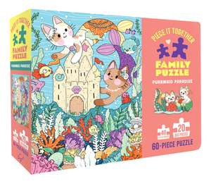 Piece It Together Family Puzzle: Purrmaid Paradise de Kit Tyler Kazmier