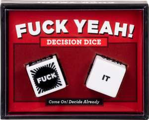 Fuck Yeah! Decision Dice de Chronicle Books