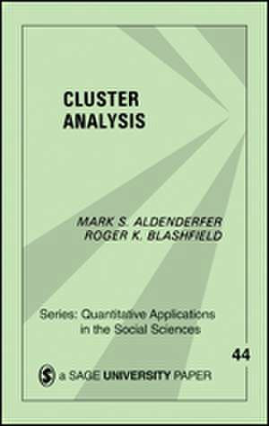 Cluster Analysis de Mark S. Aldenderfer