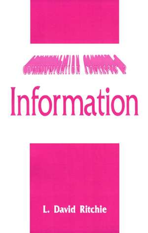 Information de L . David Ritchie