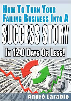 How to Turn Your Failing Business Into a Success Story in 120 Days or Less! de Andre Larabie