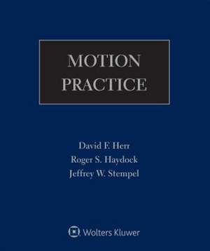 Motion Practice de David F. Herr