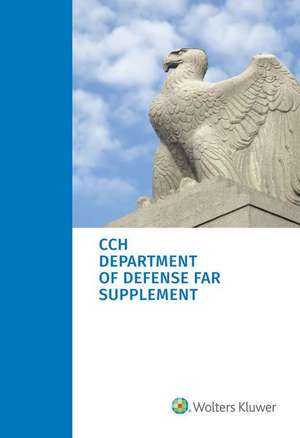 Department of Defense Far Supplement (Dfars) de Wolters Kluwer Staff