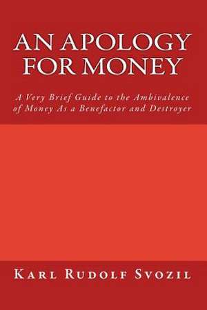 An Apology for Money de Karl Rudolf Svozil