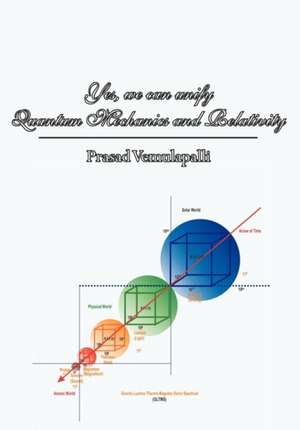 Yes, We Can Unify Quantum Mechanics and Relativity de Prasad Vemulapalli