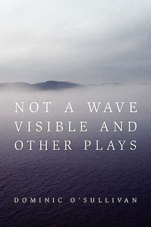 Not a Wave Visible and other plays de Dominic O'Sullivan