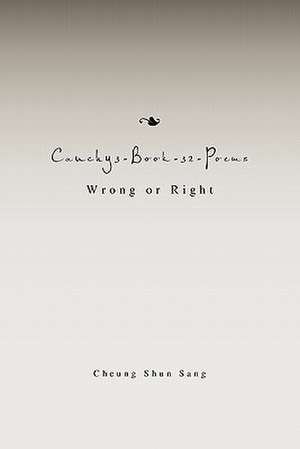 Cauchy3-Book 32-Poems de Cheung Shun Sang