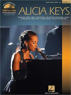 Alicia Keys - Piano Play-Along Vol. 117 (Book/Online Audio)