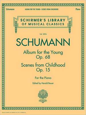 Schumann - Album for the Young * Scenes from Childhood de Franz Ruckert