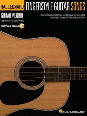 Fingerstyle Guitar Songs de Hal Leonard Publishing Corporation