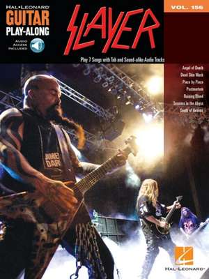 Slayer: Guitar Play-Along Volume 156 de Slayer