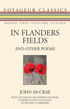 In Flanders Fields and Other Poems de John McCrae